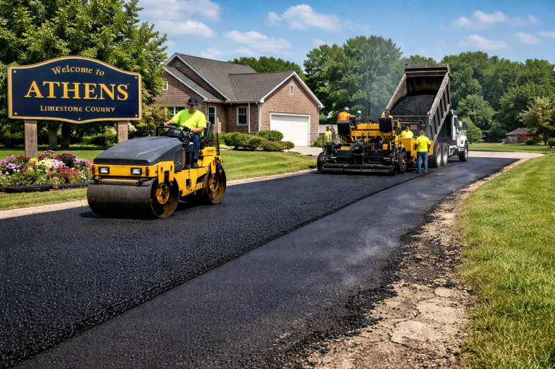 Athens Al paving and concrete contractors